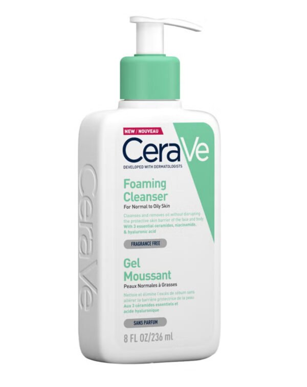 CeraVe Foaming Cleanser For Normal To Oily Skin