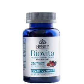 Biovita Multi-vitamin - 60 gummies for nails, skin, & hair